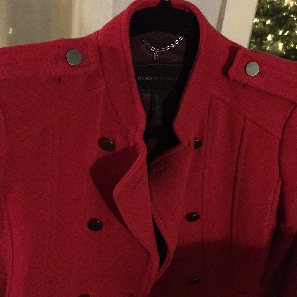 BCBG Red Jacket - Picture 3 of 4